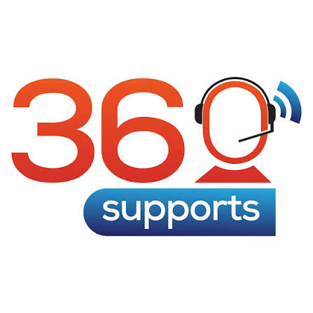 360-SUPPORTS logo
